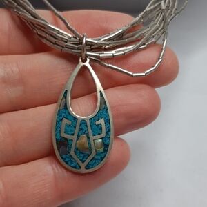 Sterling Silver 925 Mexico Necklace